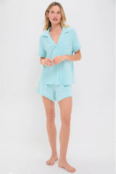 Canal Blue Gisele Shortie PJ Set